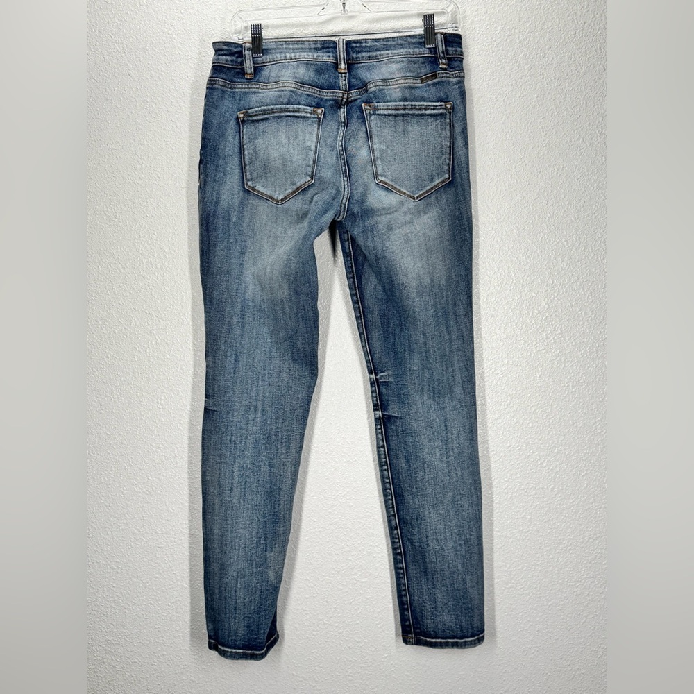 KanCan Estilo Button Fly Distressed Faded Wash Style KC5118D Skinny Size 9/28 - Picture 2 of 9